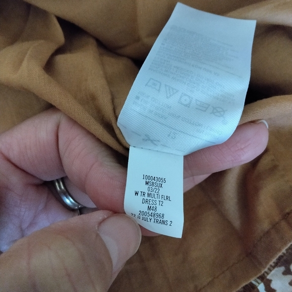 Janie & Jack Butterfly Floral Sweetheart Dress Size 12 Fall Babydoll Dress - Picture 6 of 7